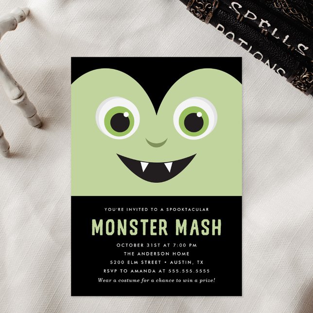 Monster Mash | Halloween Party Invitation (Creator Uploaded)