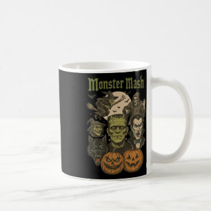 Monster Mash Retro Halloween Funny Monster Spooky  Coffee Mug