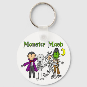 Monster Mash T-shirts and Gifts Key Ring