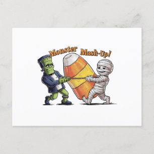 Monster Mash-Up! Postcard