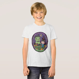 Monster Mashup Treat or Tremble T-Shirt, Cute Fran Tri-Blend Shirt
