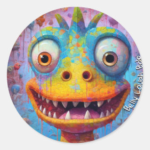 Monster Mayhem: Belly Laugh Bob Sticker