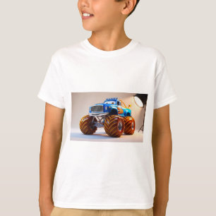  Monster Mayhem: Quirky Adventure Truck Tee