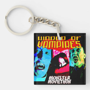 Monster Moviethon World of Vampires Key Ring