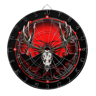 Monster mule deer dartboard