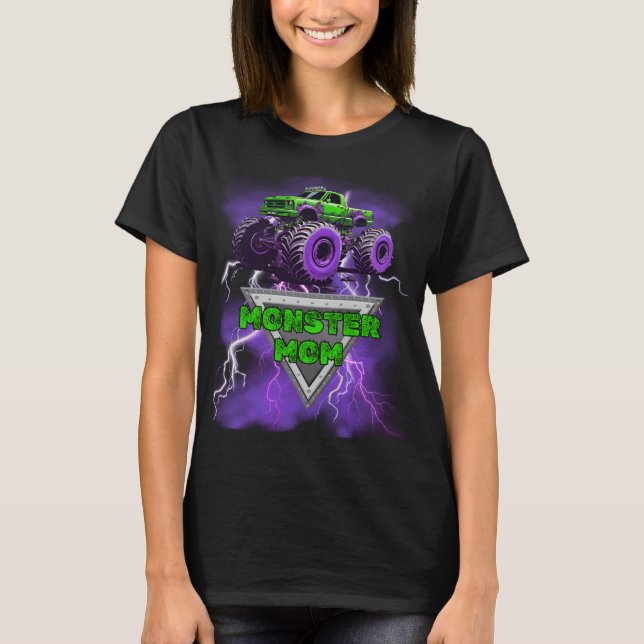 Monster Mum- Monster Truck Women's T-shirt (Front)