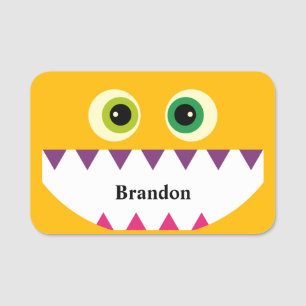 Monster Name Tag
