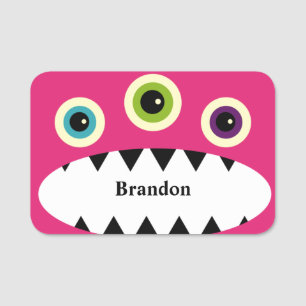 Monster Name Tag