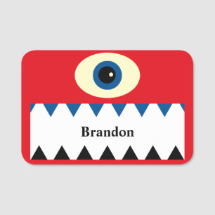 Monster Name Tag