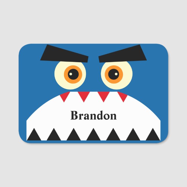 Monster Name Tag (Front)