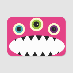 Monster Name Tag