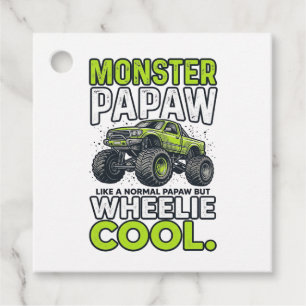 Monster Papaw Wheelie Cool Funny Monster Truck Des Favour Tags