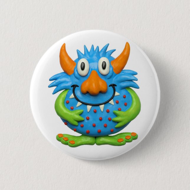 Monster Party 6 Cm Round Badge (Front)