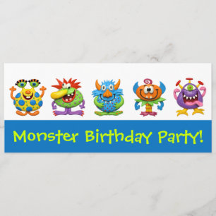 Monster Party Invitation