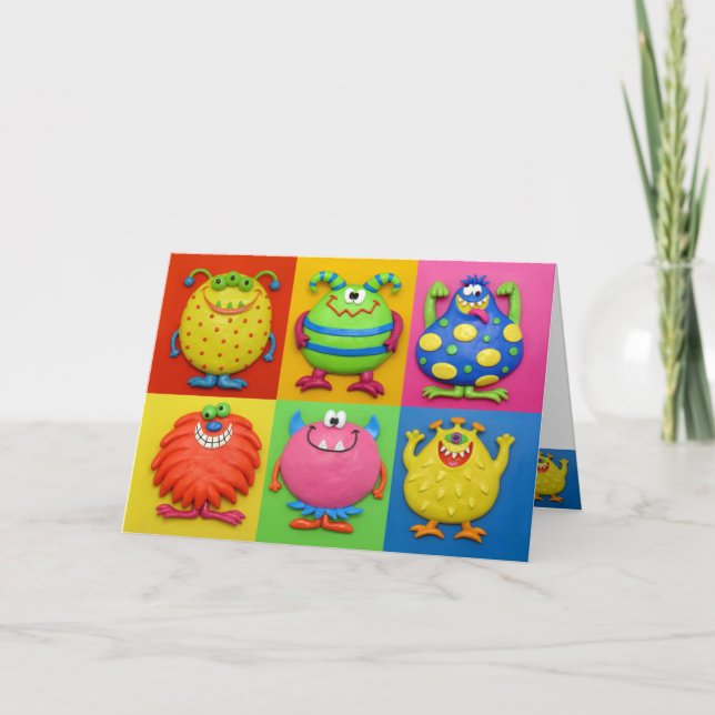 Monster Party Thank You (Front)