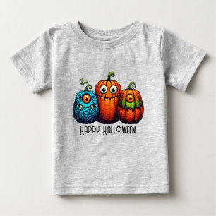 Monster Pumpkins Baby T-Shirt