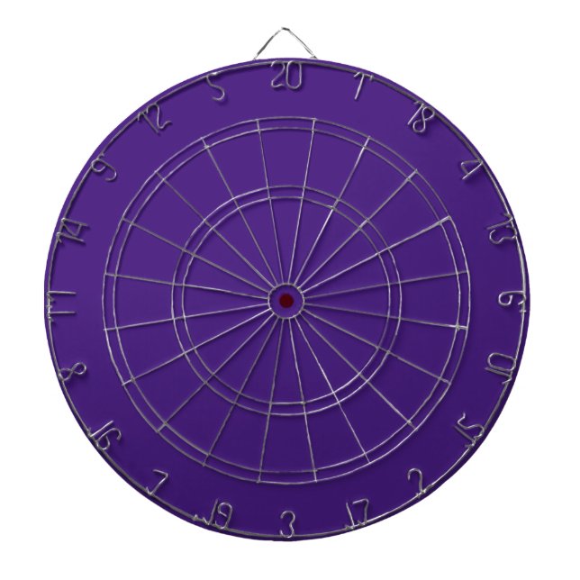 Monster Purple Dart Board with Darts (Front)