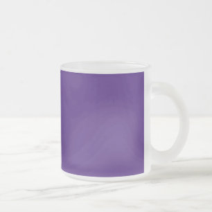 Monster Purple Frosted Glass Coffee Mug
