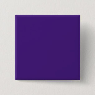 Monster Purple Square Pin-back Button