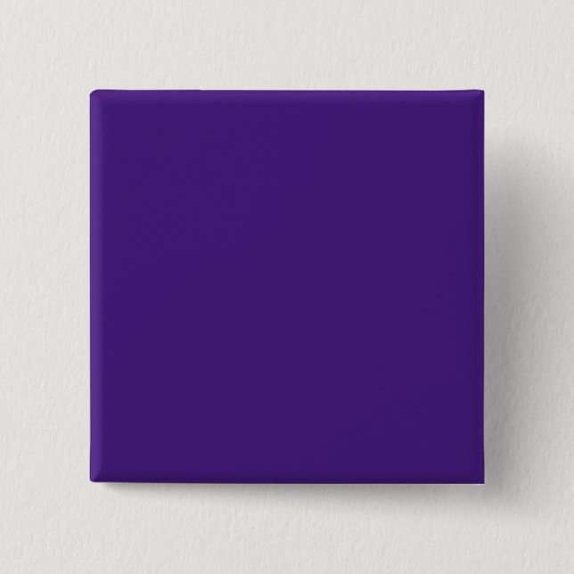 Monster Purple Square Pin-back Button (Front)