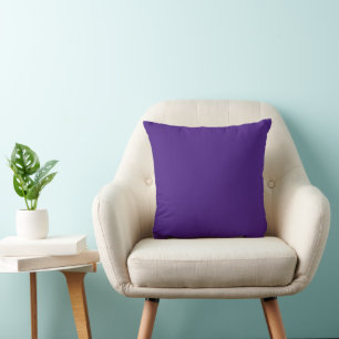 Monster Purple Throw Pillow