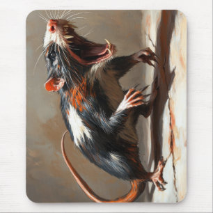 Monster rat creature mouse mat