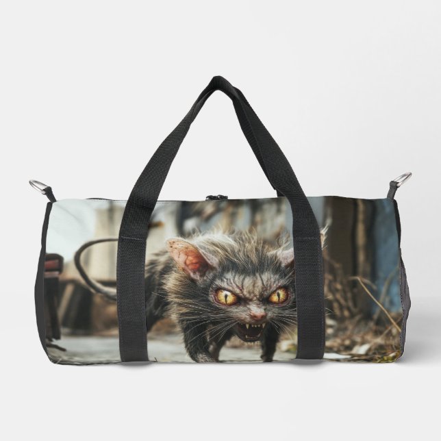 Monster rat  duffle bag (Front)