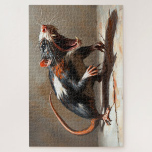 Monster rat jigsaw puzzle