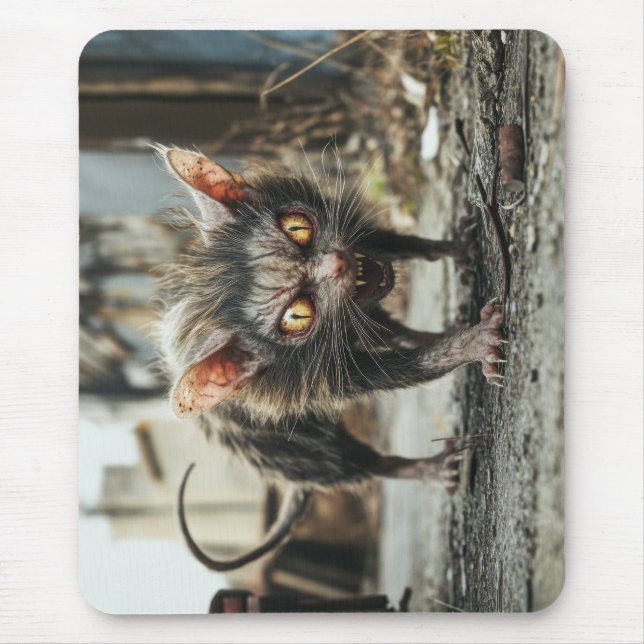 Monster rat  mouse mat (Front)