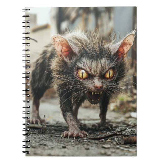 Monster rat  notebook (Front)