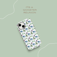 Monster Reunion Funny Ombre Creature Blue Green