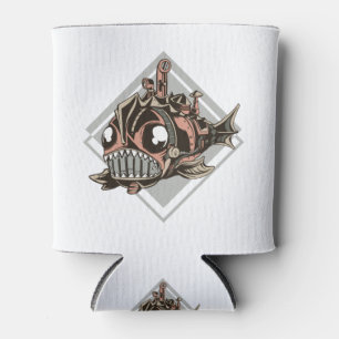 Monster Robotic Fish Gift For Sea Monster Lovers Can Cooler