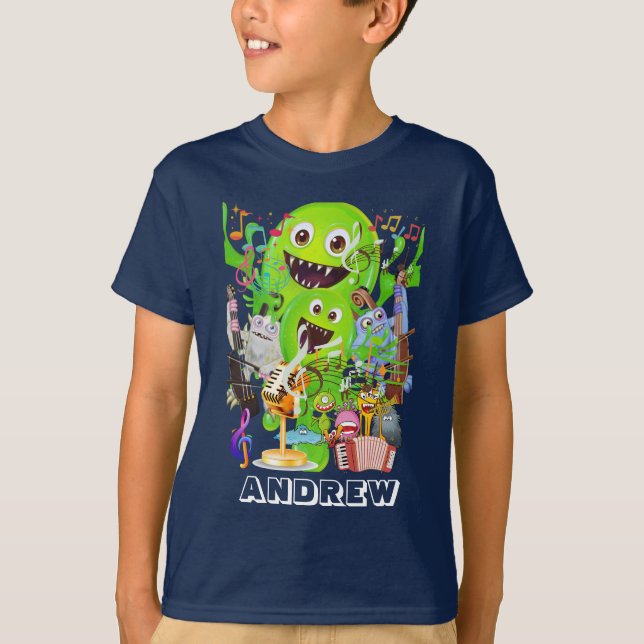 Monster Singing T-Shirt (Front)