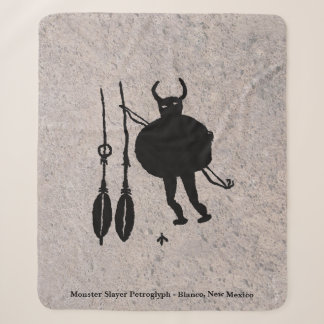 Monster Slayer, Blanco, New Mexico Sherpa Blanket