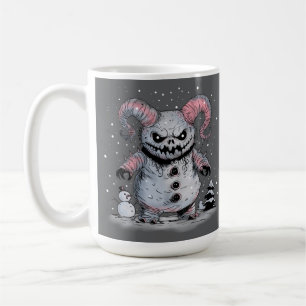 Monster Snowman Coffee Mug