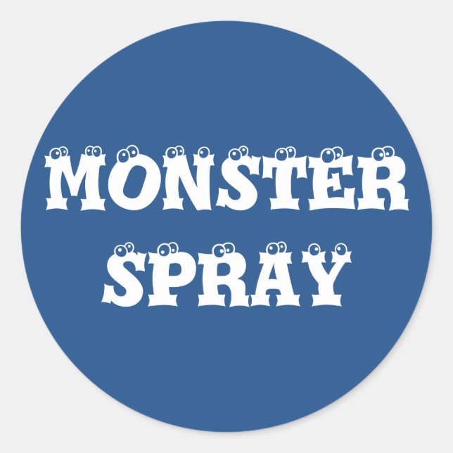 "Monster Spray" Stickers (Front)