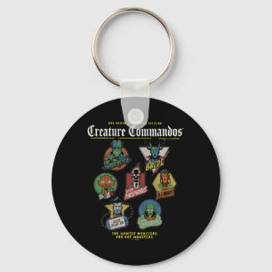 Monster Squad Badges Performance Key Ring