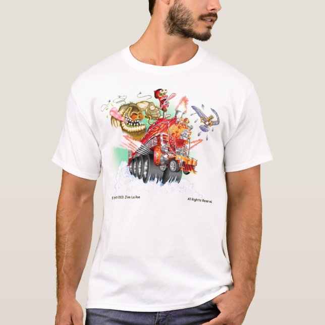 Monster Train T-Shirt (Front)