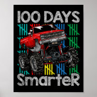 Monster Truck 100 Days Smarter Kids 100th Day Of S