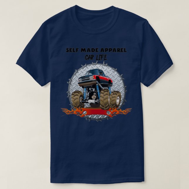 Monster Truck 34 2 T-Shirt (Design Front)