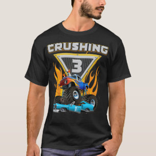 Monster Truck 3rd Birthday Truck Birthday chakrash T-Shirt