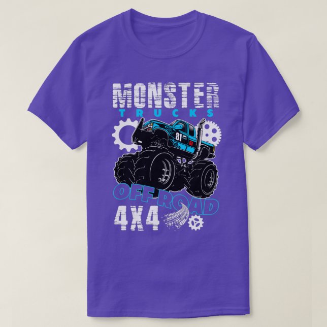 Monster Truck 4x4 Off Road 2 T-Shirt (Design Front)