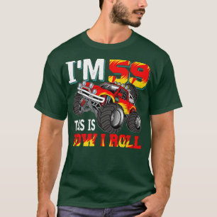 Monster Truck 59th birthday boy 59 years old Birth T-Shirt