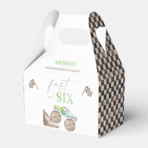 Monster Truck 6th Birthday Gable Box