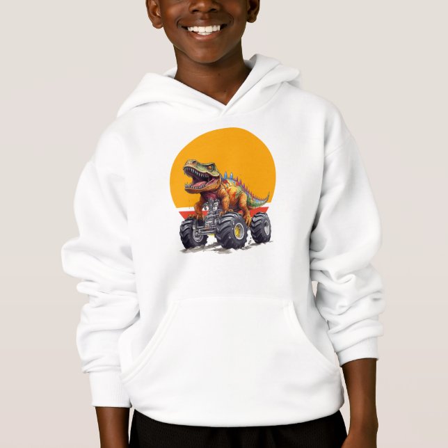 Monster Truck and T-Rex Dinosaur (Front)