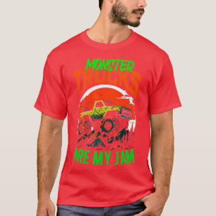 Monster Truck are my Jam Funny 8 T-Shirt