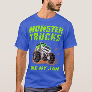 Monster Truck Are My Jam Motorsport  T-Shirt