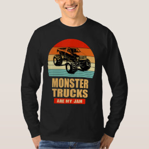 Monster Truck Are My Jam Vintage T-Shirt