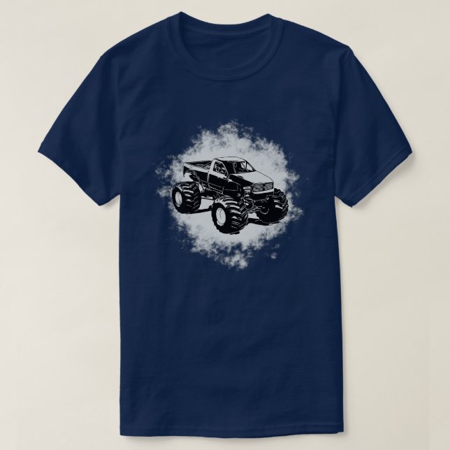 Monster Truck Art  T-Shirt (Design Front)