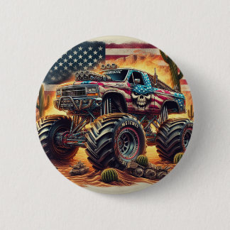 MONSTER TRUCK BADGE